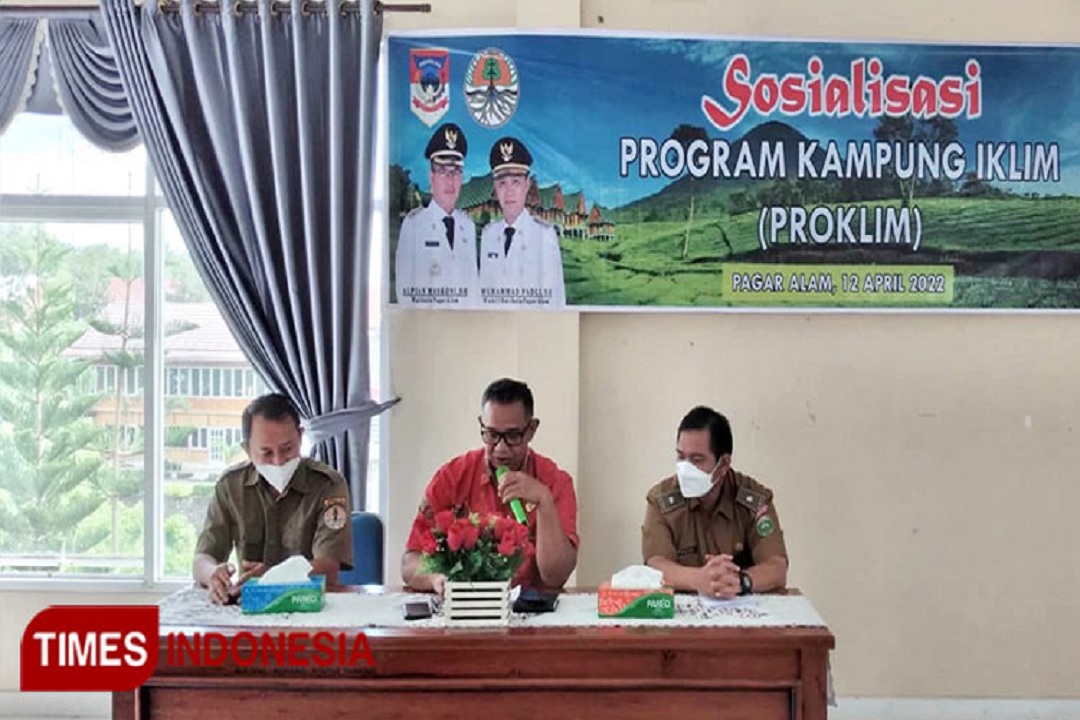 DLH Pagaralam Bertahap Daftarkan Lokasi Program Kampung Lingkungan