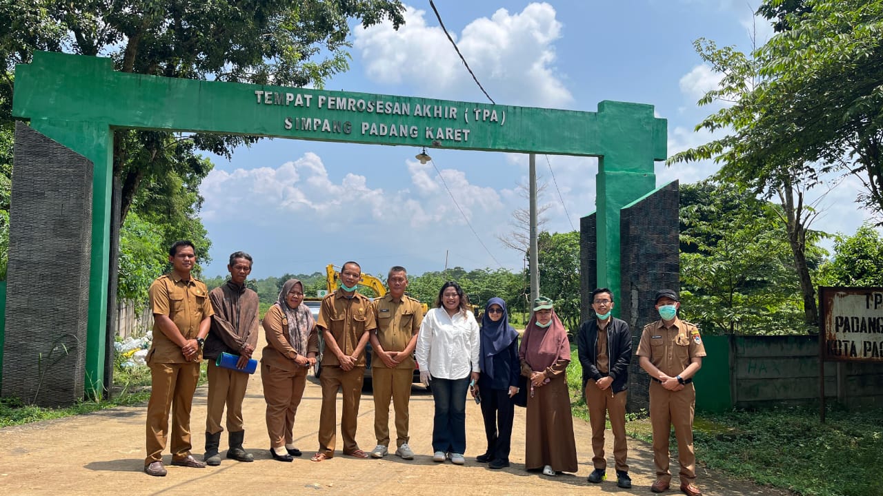 Optimalisasi Pengelolaan Sampah: DLH Kota Pagar Alam Dampingi Kunjungan Lapangan Tim Direktorat PPKL KLH